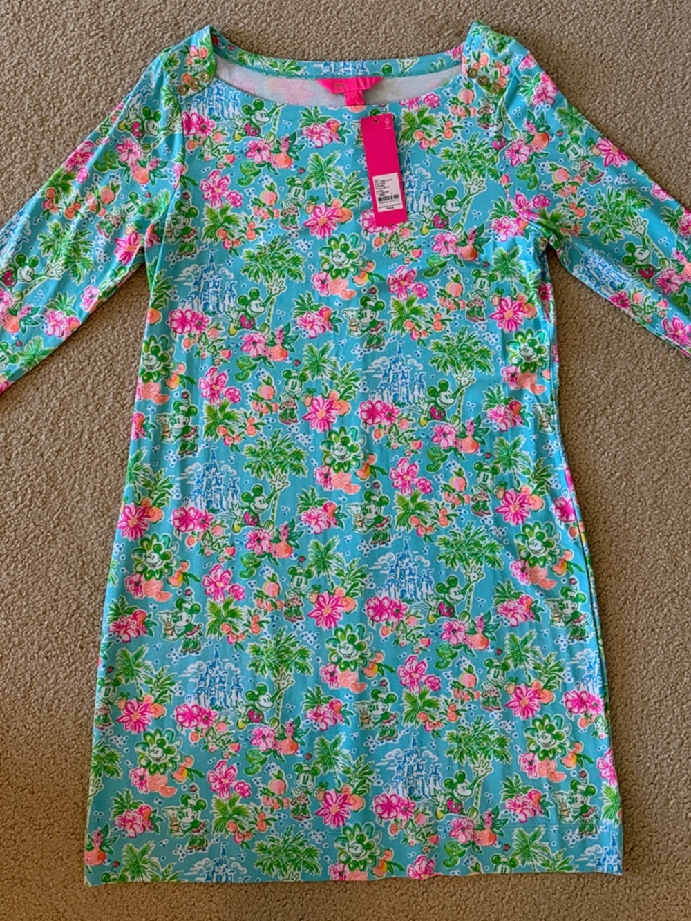 Lilly Pulitzer Lilly Loves Disney Sophie Dress L NWT